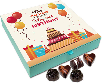 

Chocholik Gift Box - May You Have the Most Magical Birthday Chocolate Box - 9pc Truffles(108 g)