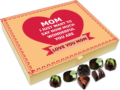

Chocholik Gift Box - Mom I Just want To Tell That I Love You So Much Chocolate Box - 20pc Truffles(240 g)