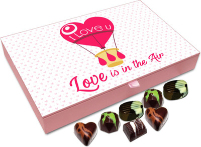 

Chocholik Gift Box - Love Is In The Air My Friend Chocolate Box - 12pc Truffles(144 g)