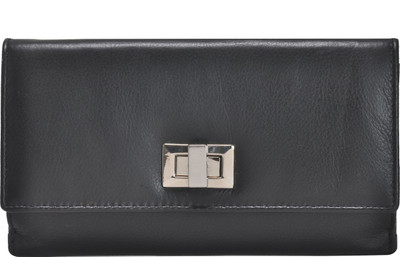 

VALENORE Casual Black Clutch