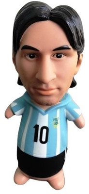 Royle Katoch Football Fever Player Figure Doll Shaped Money Coin Bank - 01 Coin Bank(Blue, Black, White)
