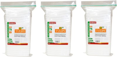 

Tulips Absorbent Cotton Wool (Pleats)(3 Units)