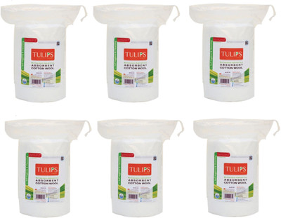 

Tulips Absorbent Cotton Wool Roll 50 Gm(6 Units)