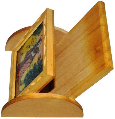 

iHandikart 1 Compartments Wooden Mobile stand(Brown)