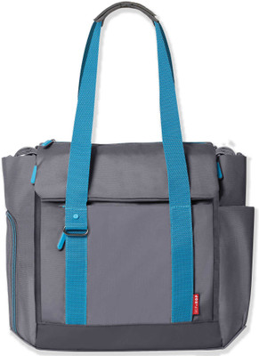 

Skip Hop FIT All-Access Diaper Tote - GRAPHITE/AQUA Diaper tote(Grey)