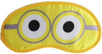 

Tootpado Cartoon Two Eyes Sleep Eye Mask With Elastic (1b612) Eye Shade(Yellow)