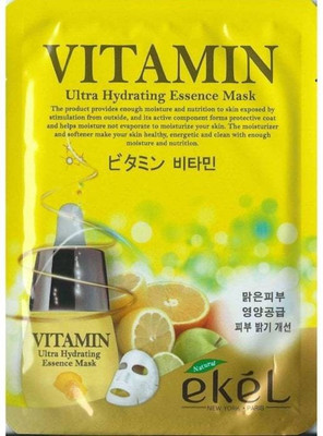 

Ekel Vitamin Ultra Hydrating Essence Face Mask Sheet(25 ml)