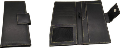 

Essart Faux Leather Document Bag(Set Of 2, Black)