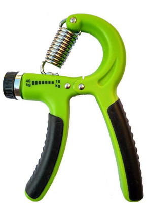 

Morex Adjustable Fitness Grip / Hand Grip (Resistance 10 To 40 KG) (Green) Hand Grip/Fitness Grip(Green, Black)