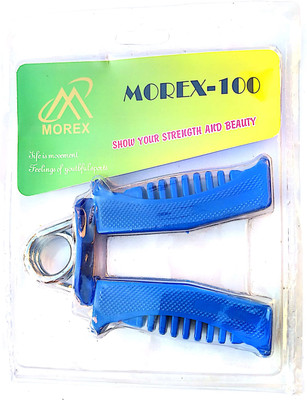 

Morex Non-Adjustable Hand Grip / Hand Grip/Fitness Grip(Blue, Silver)