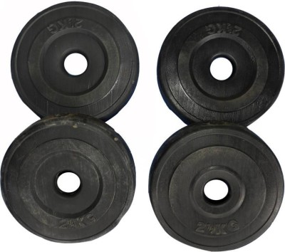 

Credence PVC WEIGHT LIFTING plates 3kg x 4 (12KG) Black Weight Plate(12 kg)