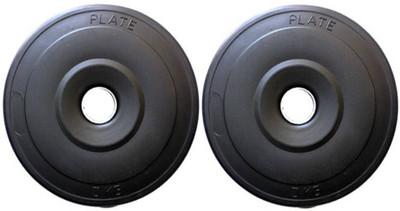 

Credence PVC WEIGHT LIFTING plates 2.5kg (Pair) Black Weight Plate(5 kg)