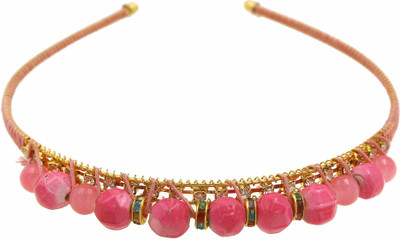 

Arezzo Hairband Hair Band(Pink)