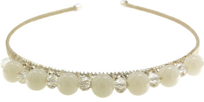 

Arezzo Hairband Hair Band(White)