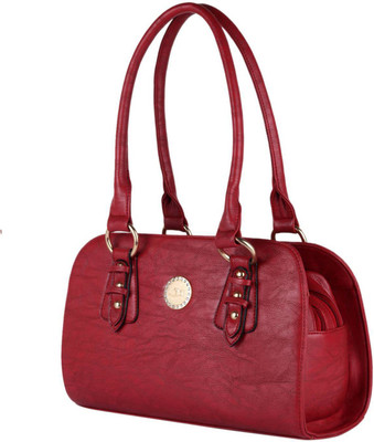 

Lady bar Shoulder Bag(Red)