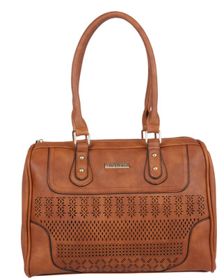 

Fur Jaden Hand-held Bag(Brown)