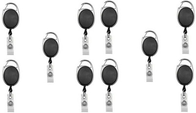 

ART ME Plastic ID Badge Holder, ID Badge Reel(Pack of 10)