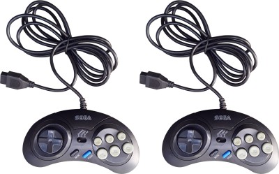 

PTCMart 16 BIt Sega Game joystick Joystick(Black, For Wii)