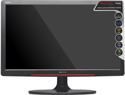 

Punta 18.5 inch HD+ LED Backlit Monitor(Regalia G185 Wall Mountable 47 cms Slim), Black