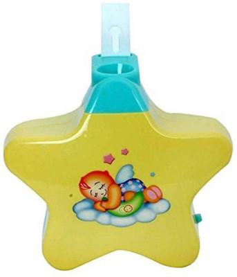 

FunBlast New Born Toy – Little Angel Baby Sleep Projector With Star Light Show And Music for Kids(Multicolor)