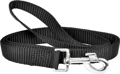 

Leather Craft Dog Collar & Leash Dog Harness & Leash(, Black