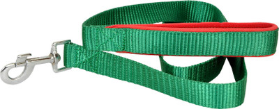 

Leather Craft Dog Collar & Leash Dog Harness & Leash(, Green