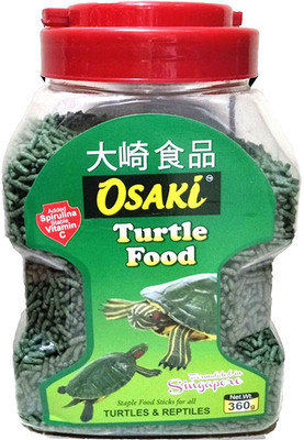 

OSAKi Turtle Food 360g | Staple Food Sticks For All Turtles & Reptiles | (Formulated in Singapore) | 360 g Dry Turtle Food