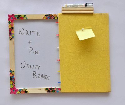 

ivei RT Pinboards Bulletin Board(Black)