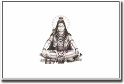 

Aabhaas Wall Poster god-shiv-b-w-artistic-aps-kpgwusmw Paper Print(12 inch X 18 inch, Rolled)