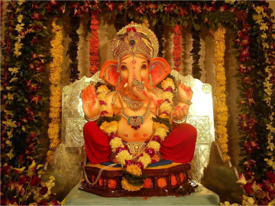 

Aabhaas Wall Poster -ganpati-lord-ganpati- Paper Print(12 inch X 18 inch, Rolled)