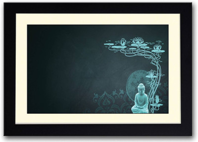 

Akhuratha Wall Poster blue-buddha-afp-aphzmay-r Paper Print(12 inch X 18 inch, Rolled)