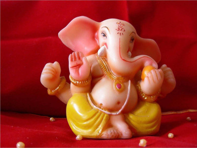 

Akhuratha Wall Poster -lord-ganpati- Paper Print(12 inch X 18 inch, Rolled)