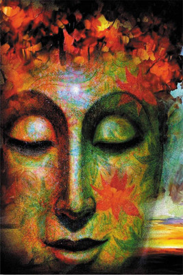 

Aabhaas Wall Poster -o-buddha-bk- Paper Print(12 inch X 18 inch, Rolled)