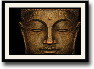 

Aabhaas Wall Poster lord-buddha-statue-face-asf-dyjzmchmtg Paper Print(12 inch X 18 inch, Rolled)