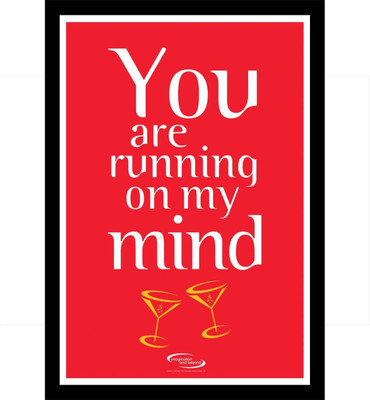 

Wall Poster on-my-mind-onm-indframe-jpsccpydgq Paper Print(12 inch X 18 inch, Rolled)