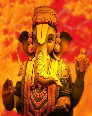 

Akhuratha Wall Poster -ganesha-statue-pc-imadypyhndbh Paper Print(12 inch X 18 inch, Rolled)