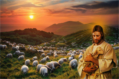 

Aabhaas Wall Poster -jesus- Paper Print(12 inch X 18 inch, Rolled)