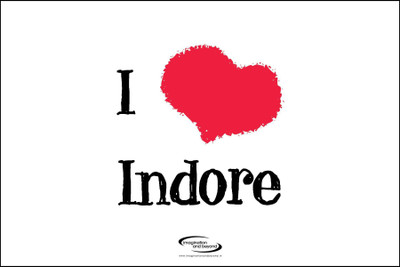 

Wall Poster i-love-indore-i love-haf- Paper Print(12 inch X 18 inch, Rolled)