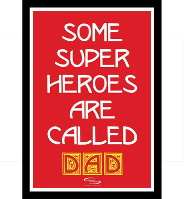 

Akhuratha Wall Poster dad-dad-frame- Paper Print(12 inch X 18 inch, Rolled)