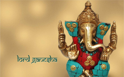 

Akhuratha Wall Poster -ganpati-lord-ganpati- Paper Print(12 inch X 18 inch, Rolled)