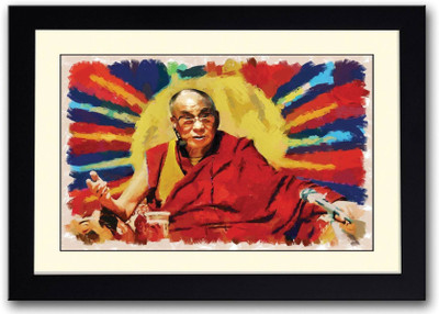 

Akhuratha Wall Poster dalai-lama-artistic-afp-apggaqzqzqr Paper Print(12 inch X 18 inch, Rolled)