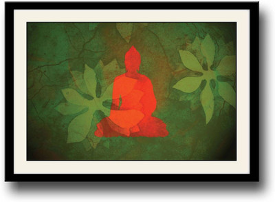 

Akhuratha Wall Poster red-buddha-in-green-background-asf-dyjzp-dpfvg Paper Print(12 inch X 18 inch, Rolled)