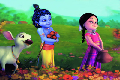 

Wall Poster -lord-radhe-krishna- Paper Print(12 inch X 18 inch, Rolled)