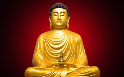 

Akhuratha Wall Poster -lord-buddha- Paper Print(12 inch X 18 inch, Rolled)