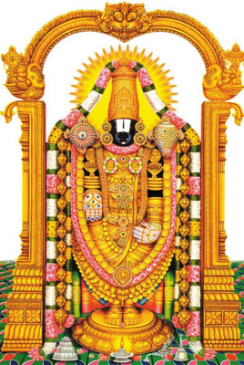 

Akhuratha Wall Poster lord-venteswara-swamy-bk- Paper Print(12 inch X 18 inch, Rolled)