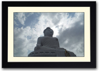 

Akhuratha Wall Poster white-buddha-afp-aphmkxazz Paper Print(12 inch X 18 inch, Rolled)