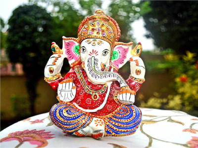 

Aabhaas Wall Poster -ganpati-lord-ganpati- Paper Print(12 inch X 18 inch, Rolled)