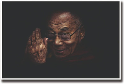 

Akhuratha Wall Poster dalai-lama-peace-aps-zmapgkdj Paper Print(12 inch X 18 inch, Rolled)