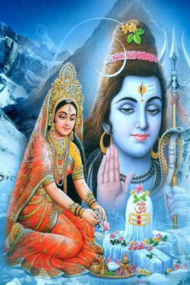 

Aabhaas Wall Poster -lord-shiva-- Paper Print(12 inch X 18 inch, Rolled)