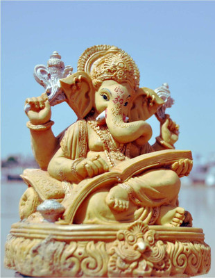

Akhuratha Wall Poster -lord-ganpati- Paper Print(12 inch X 18 inch, Rolled)